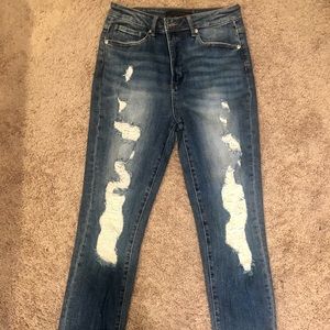 Risen Distressed Jeans NEW Size 30/11